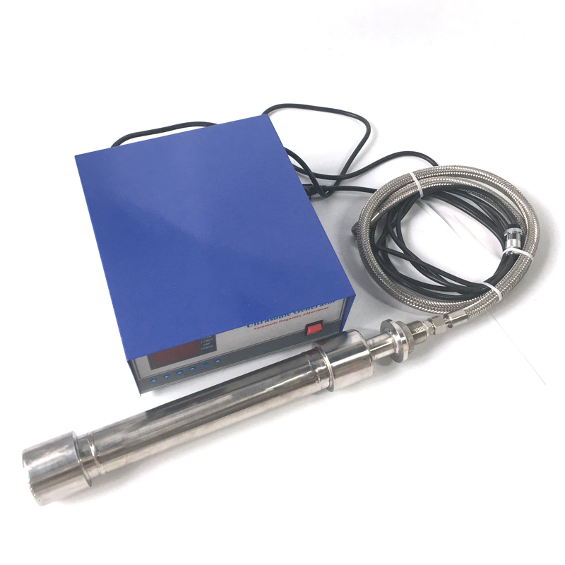 ultrasonic tube reactor cleaning machine 28khz/40khz 1000Watt transducer and generator