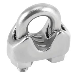 China Galvanized Finish Rigging Hardware Easy Installation Stainless Steel Cable Clamps factory