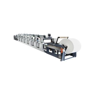 China Flexography Ceramic Anilox Roller Printing Machine For Paper Rolls High Speed on sale