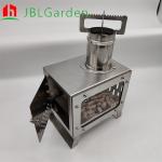 Outdoor Patio Heater Wood Pellet Firepit Cold Rolled Steel Freestanding