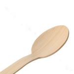 140 Mm Size Envirommentally Bamboo Spoon Natural Color For Restaurants Home And
