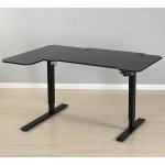 Commercial Furniture Ergonomic L Shape Desk with Electric Triple Motor Lifting
