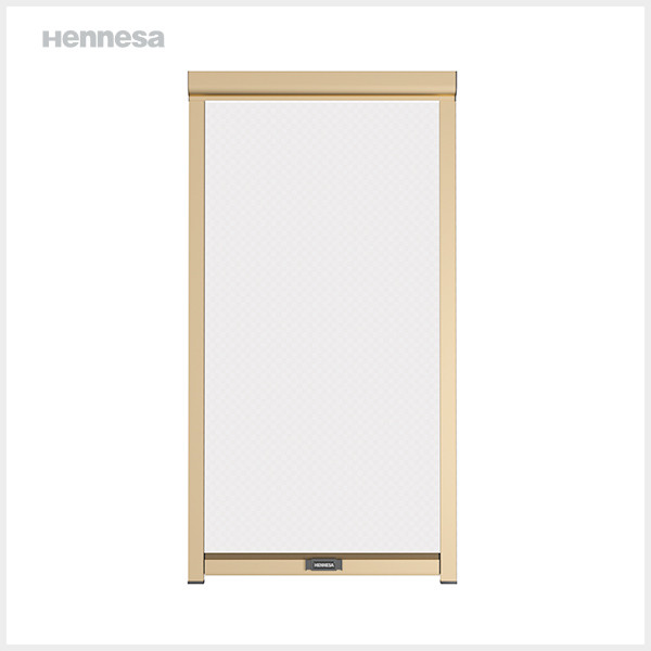 China Secure Ventilation with Lockable Aluminum Retractable Screen Window factory