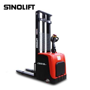 China Sinolift CDD15H CDD15HE Stand on Electric Stacker Capacity 1500kg factory