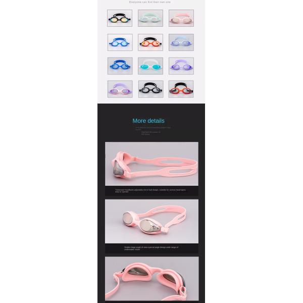 Swimming Goggles Full Protection with Nose Clip Earplugs,Swim Pool Goggles for Men Women kids,EASY ADJUSTMENT