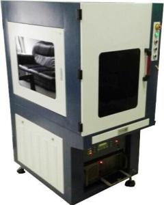 China 1W 3W 5W 355nm uv laser marking machine with protection cover for sale factory