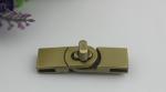 Good price three sets zinc alloy multi-color handbags fittings metal turn lock