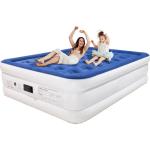 Electric Inflation air mattress hot selling Blow Up Air Bed Soft Plush Flocking