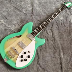 China 4 Strings 4005 Electric Bass Guitar Rosewood Fingerboard R Bridge in Green factory