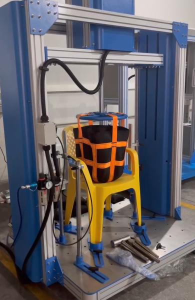 BIFMA Indoor Chair 136kg Seat Impact Testing Machine/Plastic Chair Drop Impact