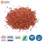 Anti UV Sports Running Track Soundproof EPDM Rubber Granules China Running Track