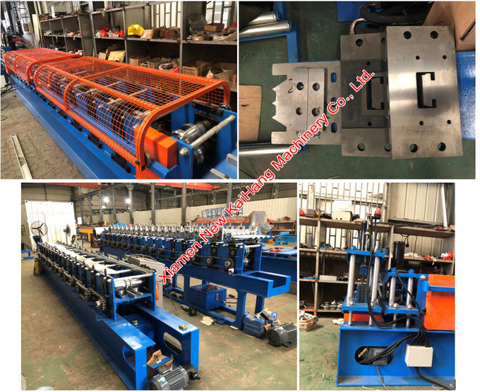 GI Sheets G350 Purlin Roll Forming Machine Driven Motor