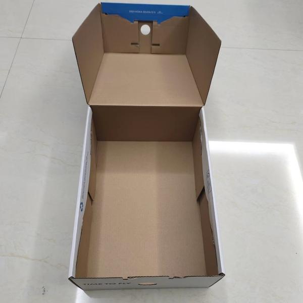 HOKA Shoe Packaging Box Eco-Friendly Corrugated Board Material and Paperboard Type