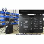 Durable Waterproof Outdoor Signal Jammer Military GPS 4G 300m Jamming Range