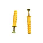 40mm Plastic Expansion Anchor For Hollow Wall Heavy Duty Wear Resistance