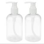500ML Lotion Pump Cap PET Plastic Bottle Dispenser Pump