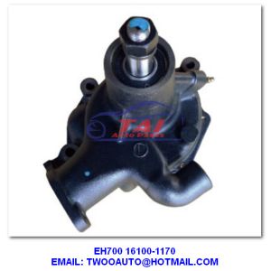 China Eh700 16100-1170 Water Pump , 16100-1170 Truck Engine Parts Eh700 Diesel Water Pump For Hino on sale