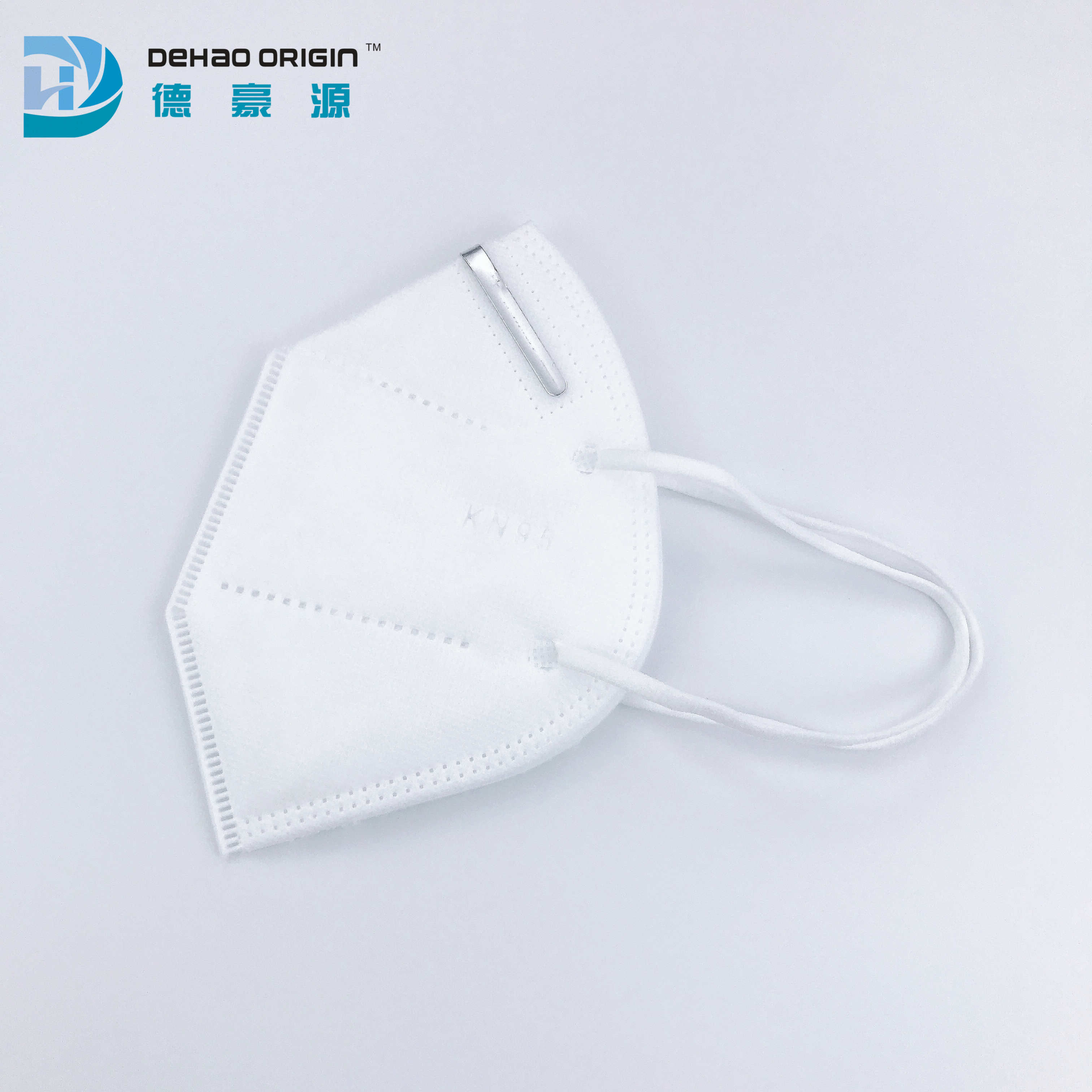 Anti Virus White Melt Blown Dustproof KN95 Face Mask