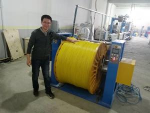 China Electrical House Wire And Cable Machinery For PVC , PE Plastic Insulation Sheath factory