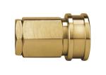 Brass Quick Release Hydraulic Couplings KZD-SF Series For ISO 7241-1 B