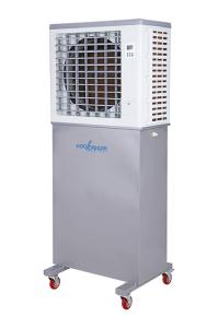 China Evaporative Water Cooling Fan 0.38kW 9000m3/H 24 Hours Timer Off factory