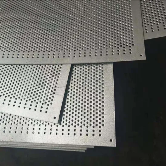 Round Hole Perforated Metal Mesh Stainless Steel Punching Mesh