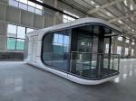 Rock Wool Sandwich Panel Wall Light Steel Villa Space Capsule House Luxury