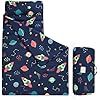 Rectangular Preschool Sleeping Mats Foldable With Removable Pillow