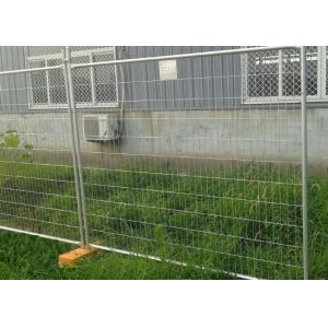 Easily Assembled Security 1.8x2.4m Temporary Boundary Fencing Panels