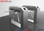 Rfid Access Control Tripod Turnstile Gate Single / Bi - Direction Communication