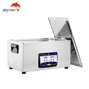 China Skymen 500w 200ml Digital Ultrasonic Cleaner Heating and Degassing Function factory