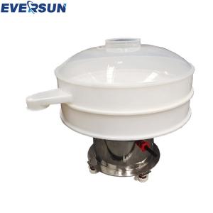 China Round Plastic Vibrating Screen For Chemical Particle Powder factory