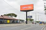 320x160mm Size Wall Mounted Fixed LED Display P10 For Commercial Advertising