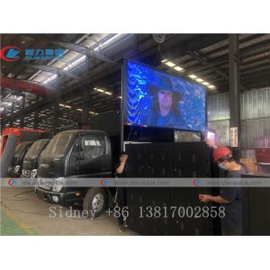 FOTON AUMARK 4x2 P4 P5 P6 LED Digital Mobile Billboard Truck