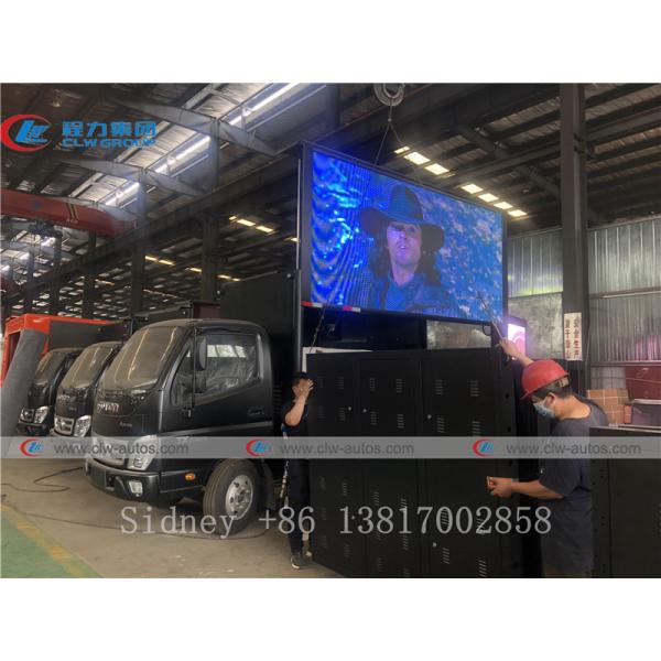 FOTON AUMARK 4x2 P4 P5 P6 LED Digital Mobile Billboard Truck
