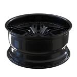 Benz S680 Forged 2-PC Aluminum Alloy Rims Staggered 21" Satin Black