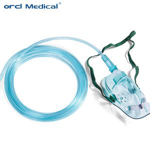 China Clinic Non Rebreather Oxygen Mask Portable With 7ft Tubing factory