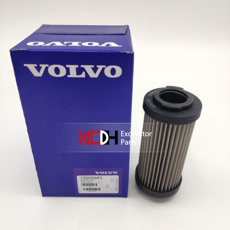 Excavator Engine Spare Parts Hydraulic Suction Filter 15666943 Element For
