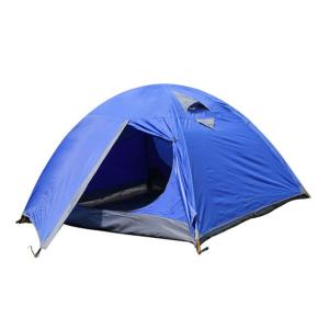 China Double Layers Waterproof Camping Tent , 190t/ 210t Polyester Outdoor Dome Tent factory