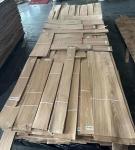 0.50mm White Oak Wood Veneer Furniture Grade AB slight corrugation