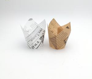 China Homemade Baking Disposable Muffin Tulip Cupcake Wrapper factory