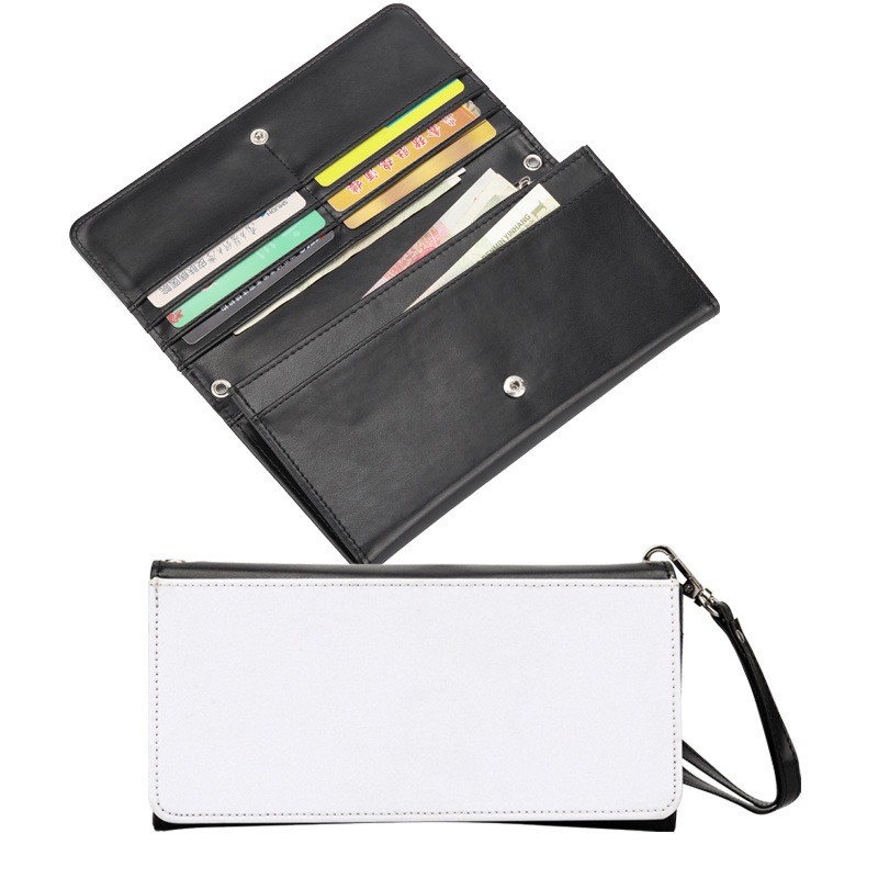 Waterproof Multiple Card Slots Sublimation Continental Ladies Wallet Womens Purse Clutch For Customized Photos