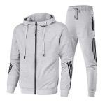Lovers Sportswear Men′s Cardigan Running Coat Casual Sportswear Men′s Wear