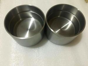 China Customized 99.95% Purity Tungsten Crucibles For Melting Steel factory