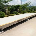 Stable Weighbridge Truck Scale 100 Ton Vehicle Electronic U - Shape Beams
