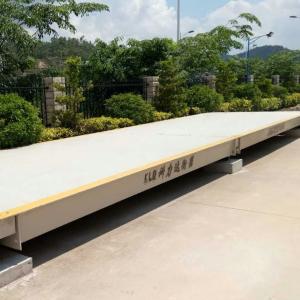 China Stable Weighbridge Truck Scale 100 Ton Vehicle Electronic U - Shape Beams factory