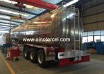 25 Cubic Meters Tanker Trailer 3.5inch Kingpin Oil Tanker Semi Trailer
