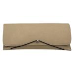 Custom Gold 18CM Leather Glasses Case With Embossed Logo