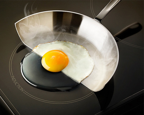 Wireless Temperature Control 9800W 5 Ring Electric Induction Hob