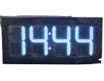 Outdoor 12 Inches LED Time And Temperature Sign Display Panel